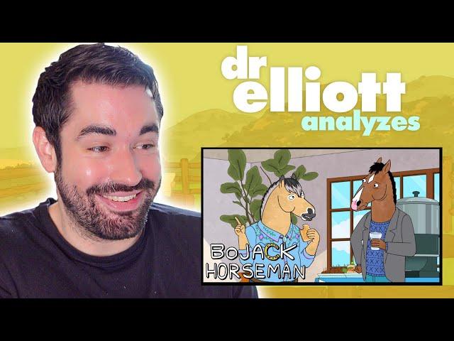 Doctor REACTS to BOJACK HORSEMAN | Psychiatrist Analyzes "A Horse Walks into a Rehab" | Dr Elliott