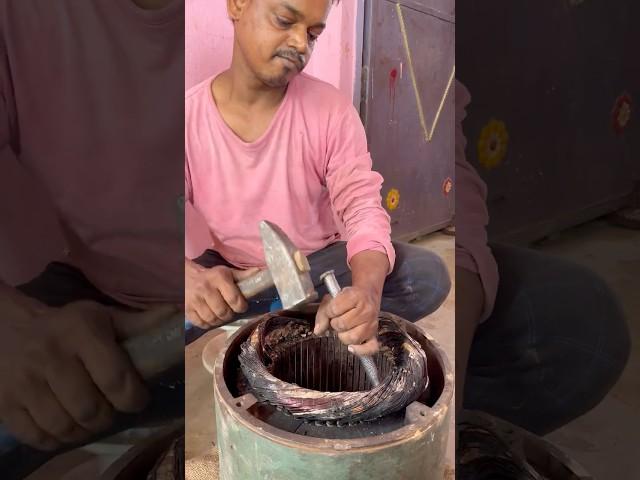 30HP 3 Phase Motor Winding | Part-1 |30HP 3 Phase Motor Repairing |#viral |#shorts |#nfelectronics