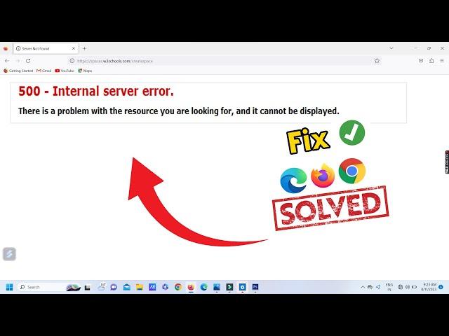 How To Fix a 500 Internal Server Error