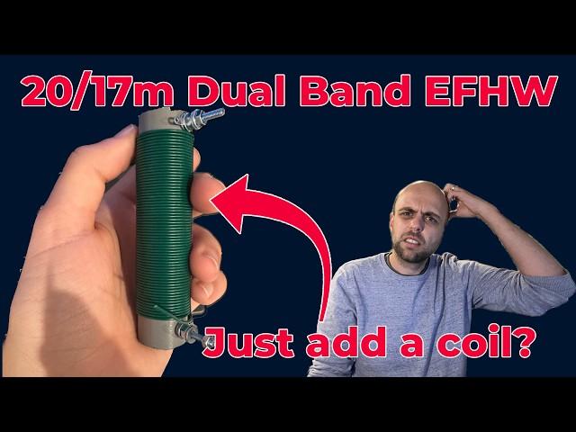 DIY Ham Radio: 20/17m Dual Band EFHW Antenna