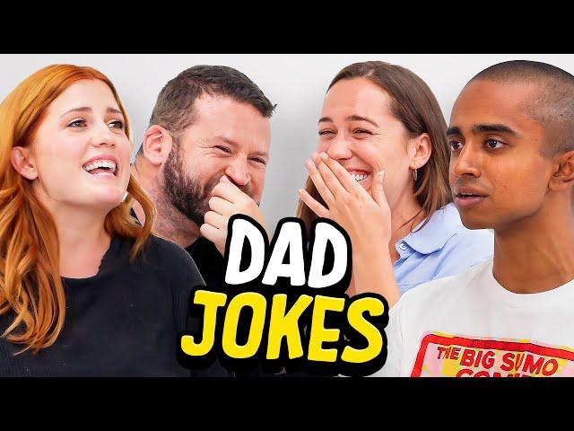 Dad Jokes | Don't laugh Challenge | Sam x Akila vs Andrew x Chloe | Raise Your Spirits