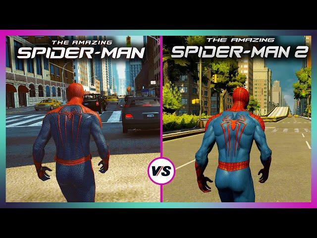 The Amazing Spider-Man 2 vs The Amazing Spider-Man - Ultimate Side-By-Side Comparison