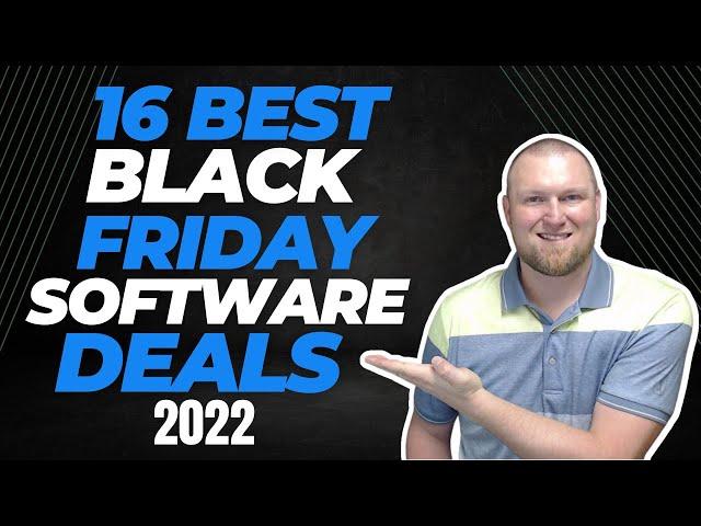 16 Best Black Friday Software Deals 2022