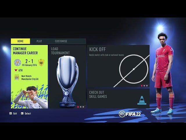 How to update FIFA 14 theme to FIFA 22