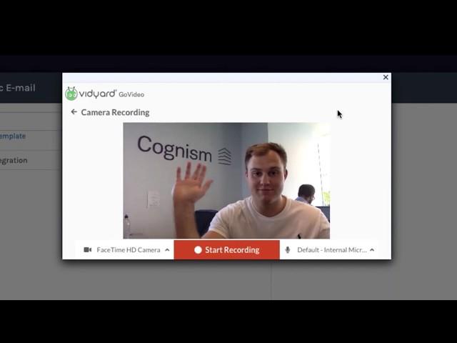 Vidyard GoVideo + Cognism