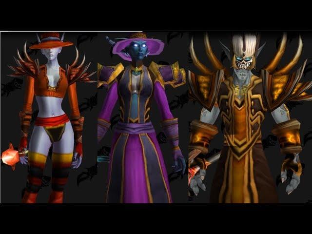 WoW Top 10 AMAZING Cloth Vanilla Transmog Sets