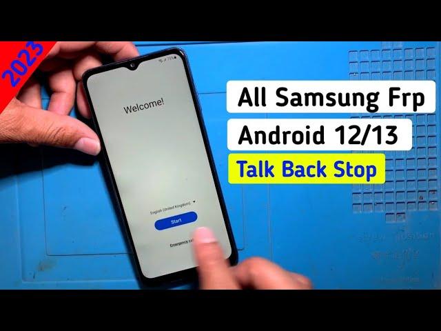 ALL SAMSUNG FRP BYPASS ANDROID 13 |  NO APP NO TALK BACK NEW METHOD