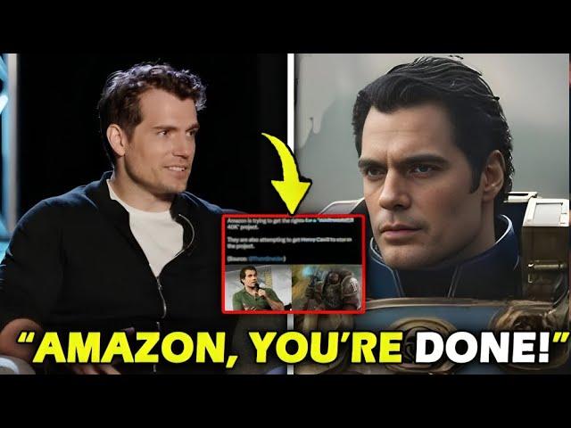 Henry Cavill JUST Called Out Amazon's SECRET Warhammer Agenda?