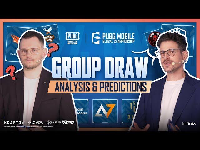 Group draw analysis | PUBG MOBILE ESPORTS