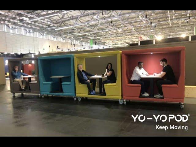 All aboard the Yo-Yo POD® #mobile #modular #multifunctional #sustainable #office #pods #yoyopod