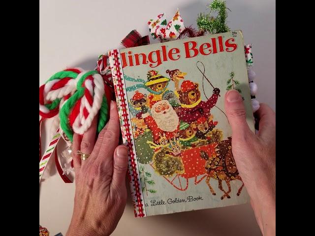 Little Golden Book Christmas Junk Journal + Kit Walkthrough