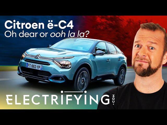 Citroen e-C4 2021 in-depth UK review: Oh dear or ooh la la? / Electrifying