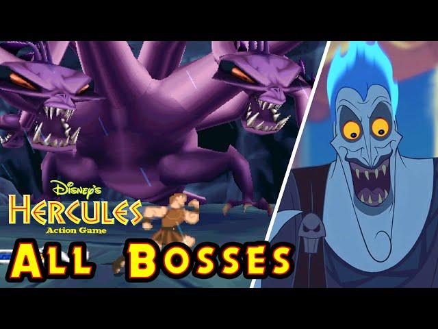 Disney's Hercules All Bosses (PS1)