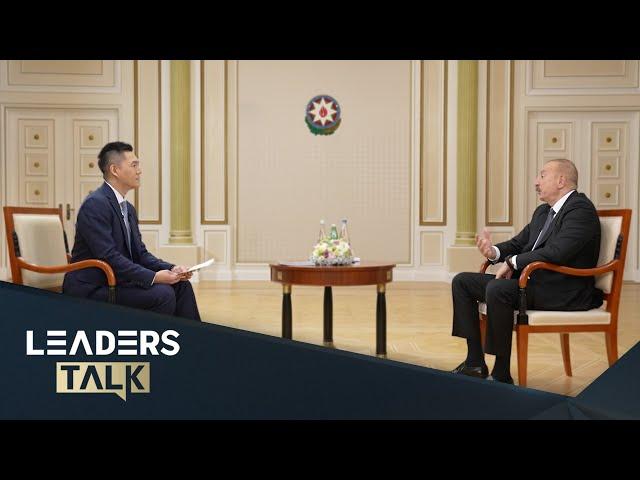 Exclusive with Azerbaijani President Ilham Aliyev