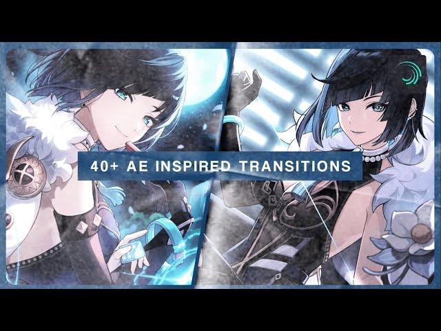 40+ AE Inspired Transitions Preset Pack | alight motion 