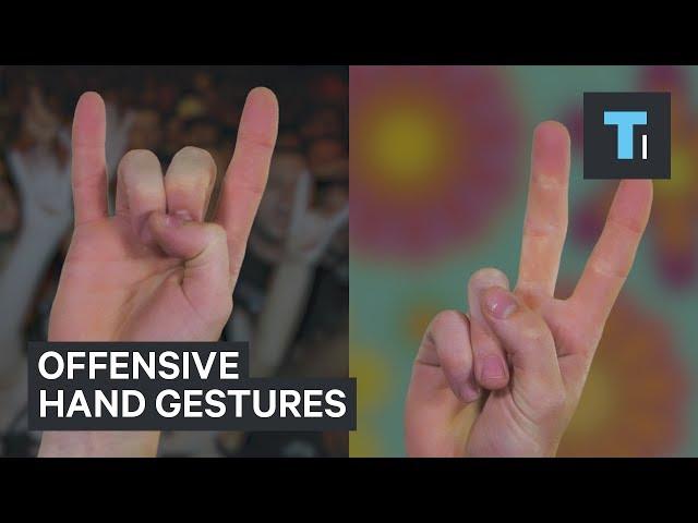 5 hand gestures that could get you in serious trouble in other countries