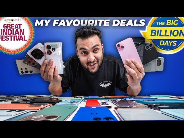 My Final List of Phone DEALS in Amazon and Flipkart Sales *2024*