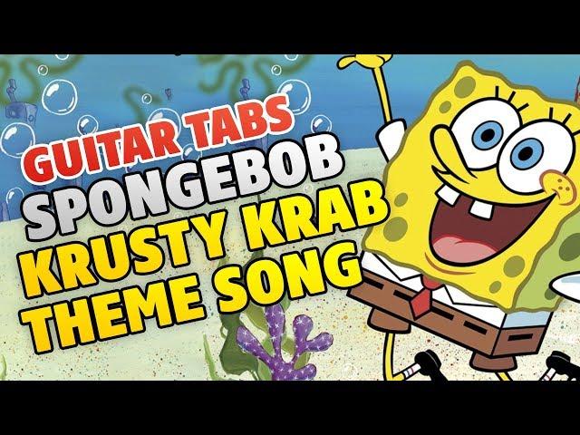 [Spongebob] Krusty Krab Theme Song Guitar Cover (Rake Hornpipe TAB)