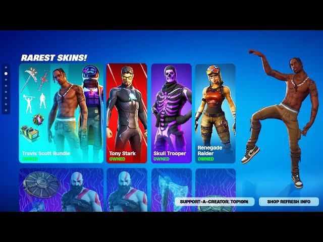 25 Rarest Fortnite Skins!