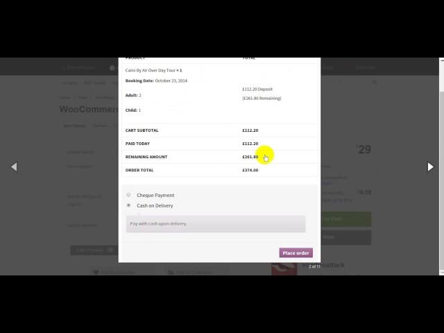 WooCommerce Deposits - Partial Payments Plugin by voodooattack