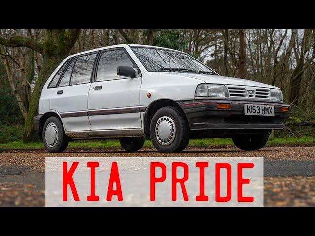 The original Kia Pride is a tiny nugget of fun!