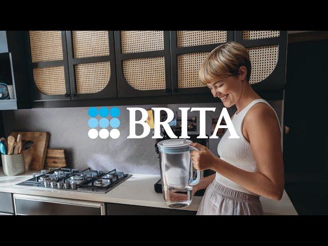 BRITA Glass Jug | Turn on a more sustainable way. Turn on the taste.