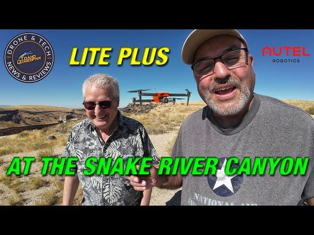 Autel Evo Lite+ at Dedication Point on the Snake River!  Featuring commentary by Lauren Donauer