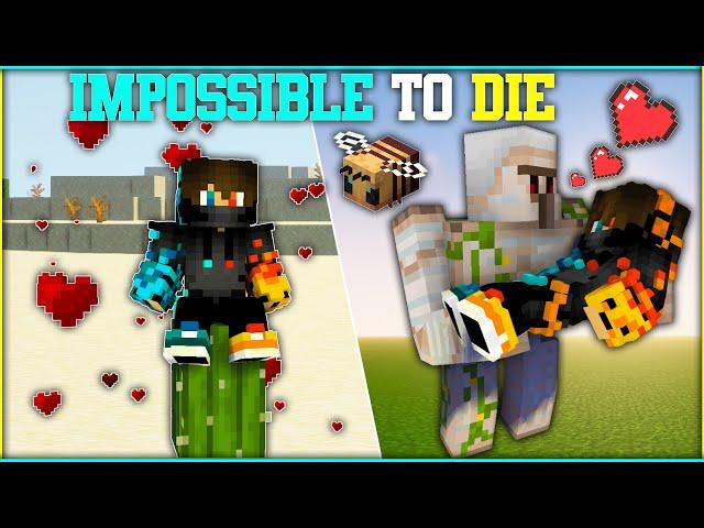 Minecraft, But It's Impossible To Die Challenge| Minecraft Hindi