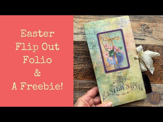 Quick and Easy Easter Folio and a Freebie!