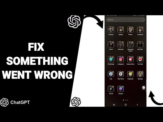 How To Fix Something Went Wrong On ChatGPT App