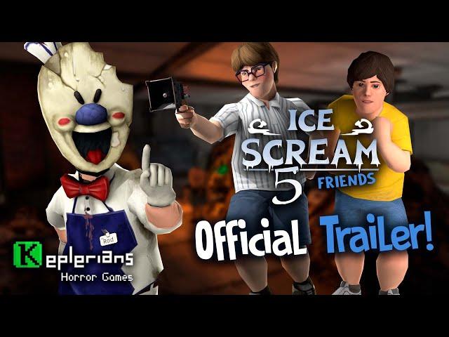 ICE SCREAM 5: FRIENDS | OFFICIAL TRAILER + FIRST GAMEPLAY!