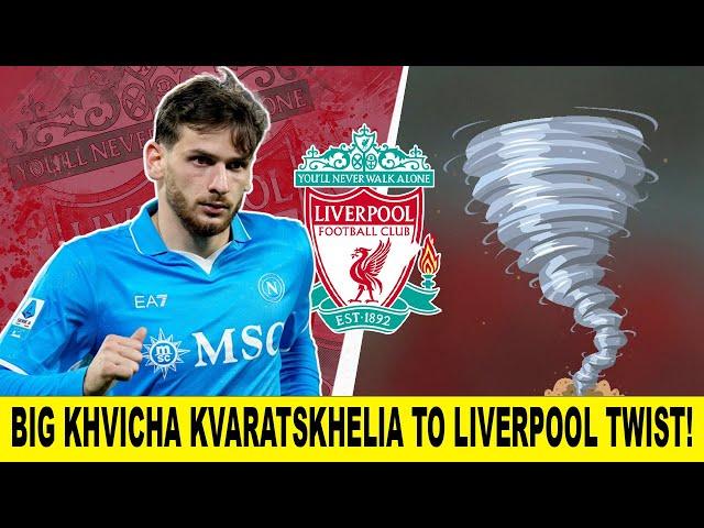 BIG Khvicha Kvaratskhelia To Liverpool News As 'Green Light Given' In Latest Twist!