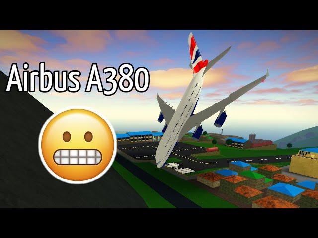 I "Landed" an Airbus A380 on the World's Smallest Runway