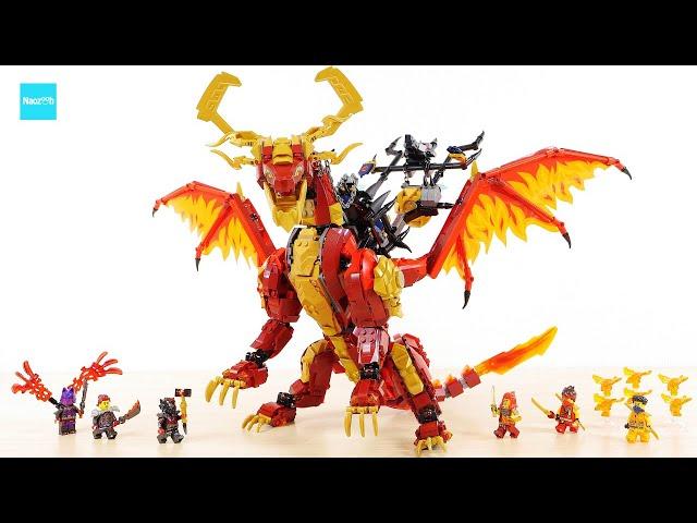 レゴ ニンジャゴー ソースドラゴン・モーション 71822 ドラゴンライジング編 ／ LEGO NINJAGO Source Dragon of Motion Speed build & Review