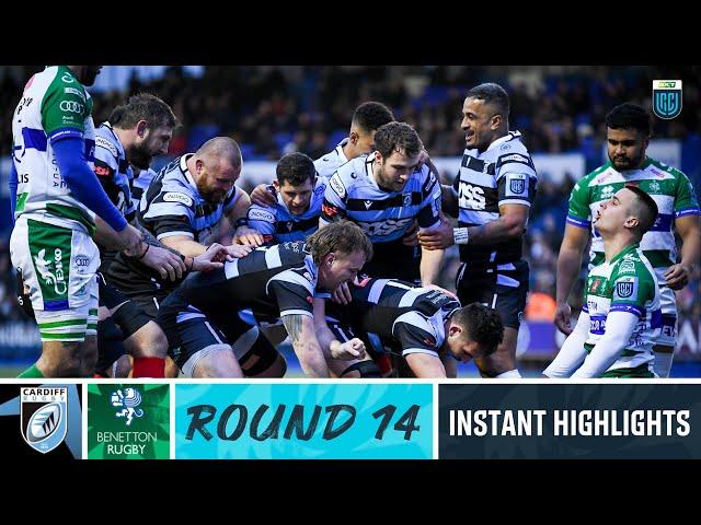 Cardiff Rugby v Benetton | Instant Highlights | Round 14 | URC 2022/23