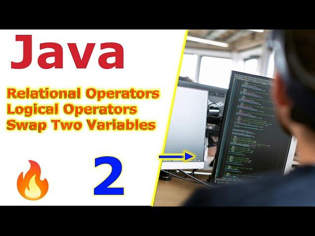 Relational & Logical Operators Swap Two Variables Java |FASTQA| Automation Interview Questions