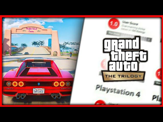 САМЫЙ ПРОВАЛЬНЫЙ РЕМАСТЕР GTA: THE TRILOGY THE DEFINITIVE EDITION | ROCKSTAR GAMES УДАЛИЛИ ИГРУ!