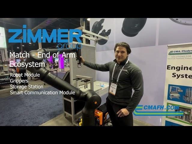 CMAFH Integrates Kassow Robots and Zimmer Group at the Assembly Show