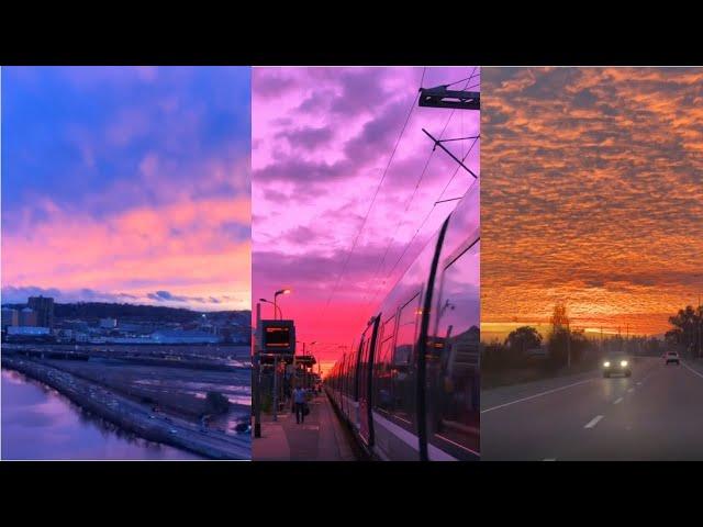 Tiktok most beautiful sunset compilation #7