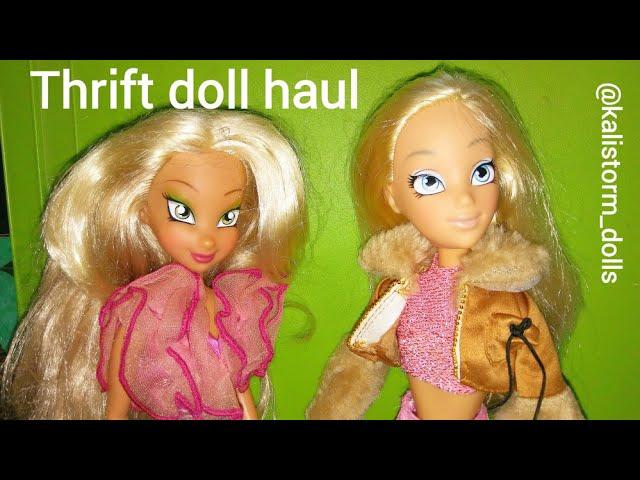 Unboxing Thrift dolls | W.i.t.c.h doll and unknown doll