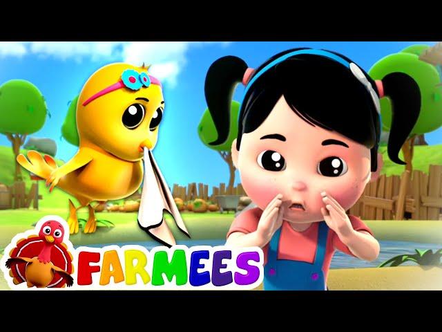 Sneeze Song | Sick Song | Nursery Rhymes & Baby Songs | Animal Cartoon Videos for Kids | Farmees