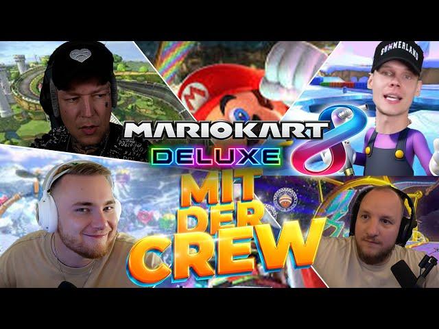 SÜßE WETTEN GEGEN MONTE   | MARIO KART 8 mit der Crew | #mariokart #crew #15 | TanktDieKarts