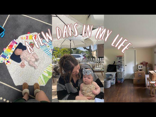 A few days: Mom life and more packing (t-minus 2 weeks til move out!)