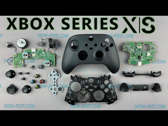 How to completely disassemble an Xbox Series X or Series S controller