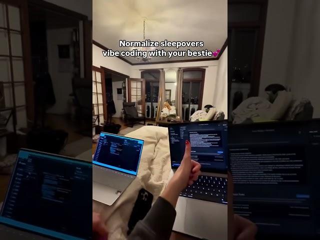 Tag your vibe code buddy  & follow @tech.unicorn & @madeline.m.zhang to see our vibe coding sesh