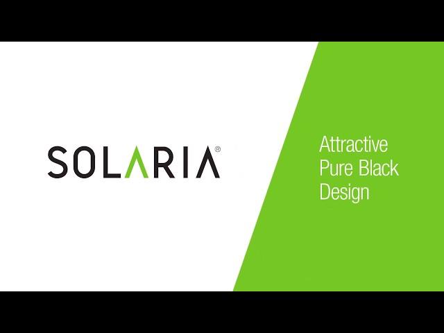 8MSolar - Solaria Attractive Pure Black Design