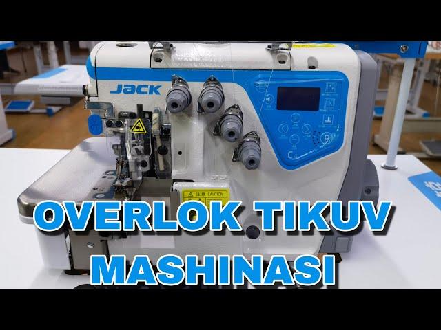 JACK C4 OVERLOK MACHINE (JACK C4 OVERLOK TIKUV MASHINASI) +998943287899