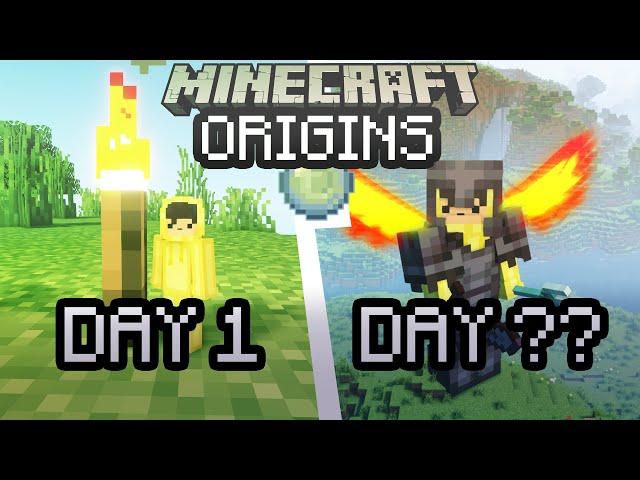 100 DAYS | Minecraft Origin Mod With Friends (Part 1)...