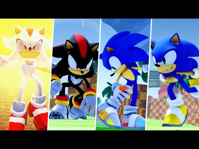 Sonic Infinity DX v2.0: Green Hill Zone & New Skins!