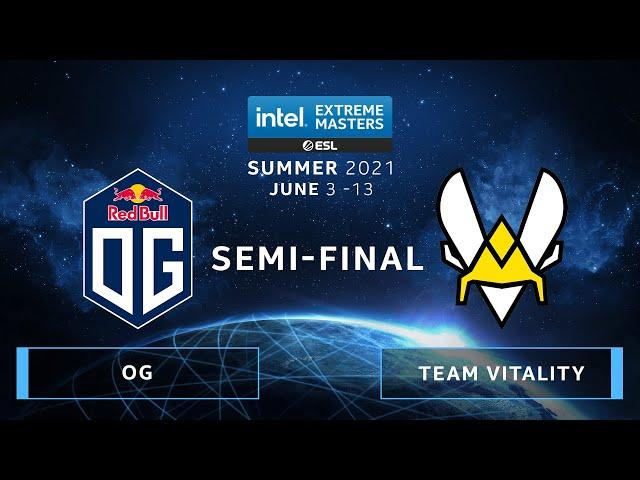 CS:GO - Team Vitality vs. OG [Mirage] Map 2 - IEM Summer 2021 - Semi-final